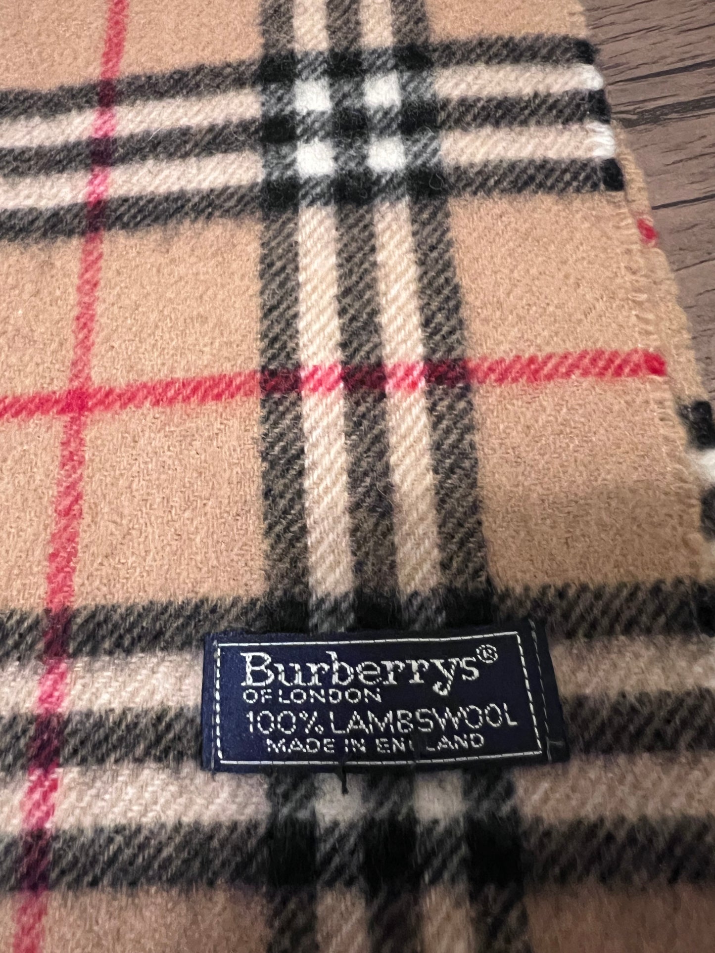 Burberry LAMBSWOOL Scarf