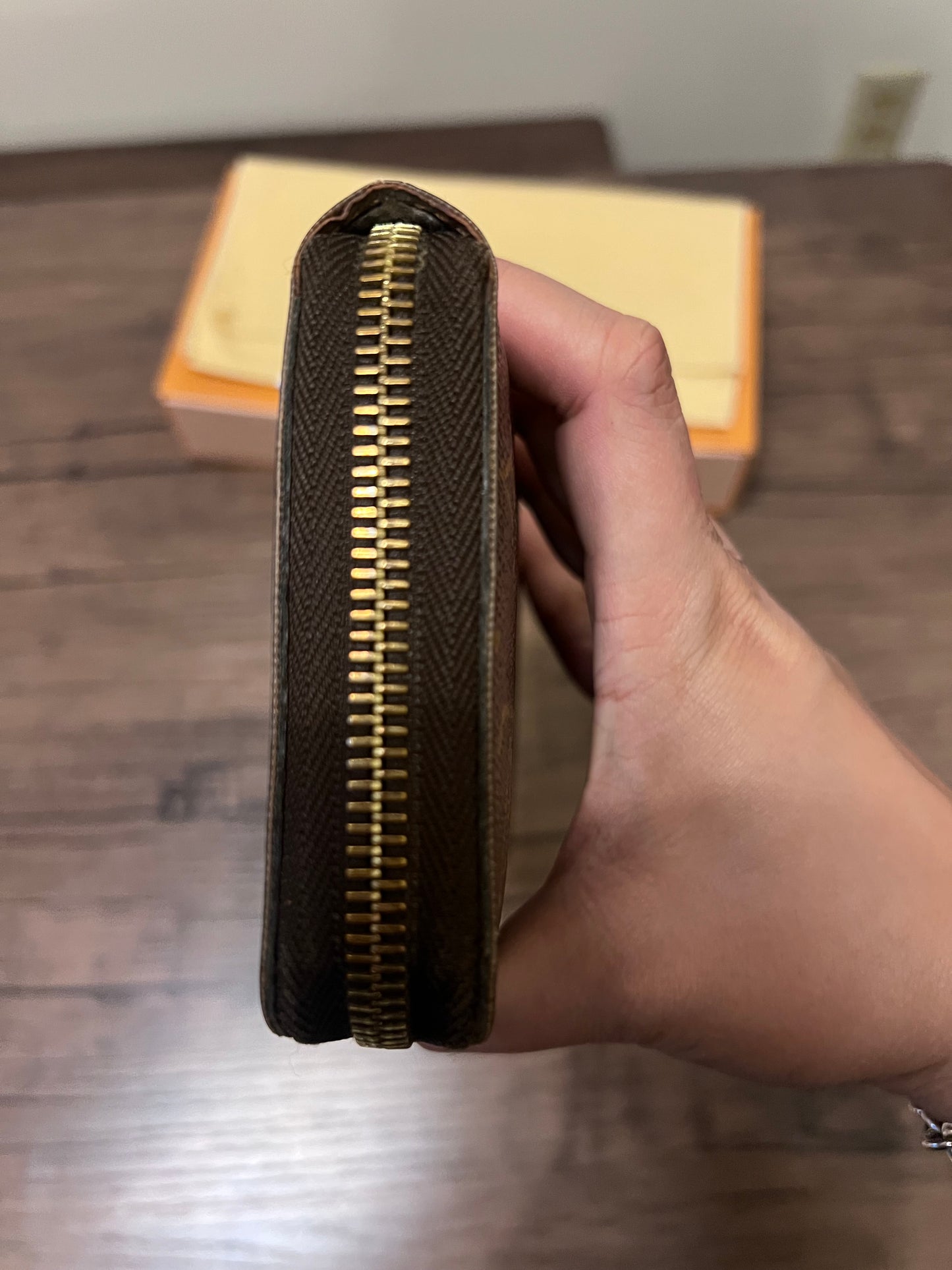 LV Monogram Zippy Wallet