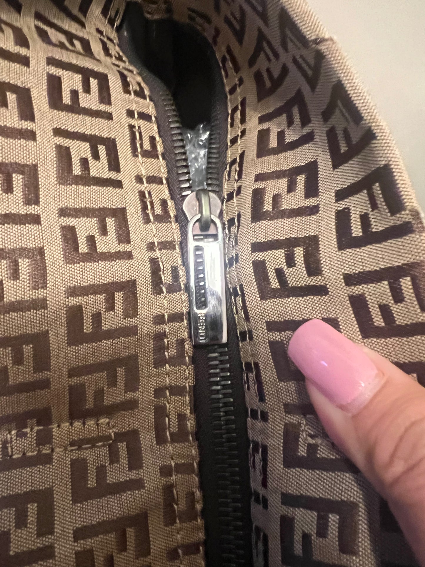 Fendi Zucca Monogram Tote- Classic Bag